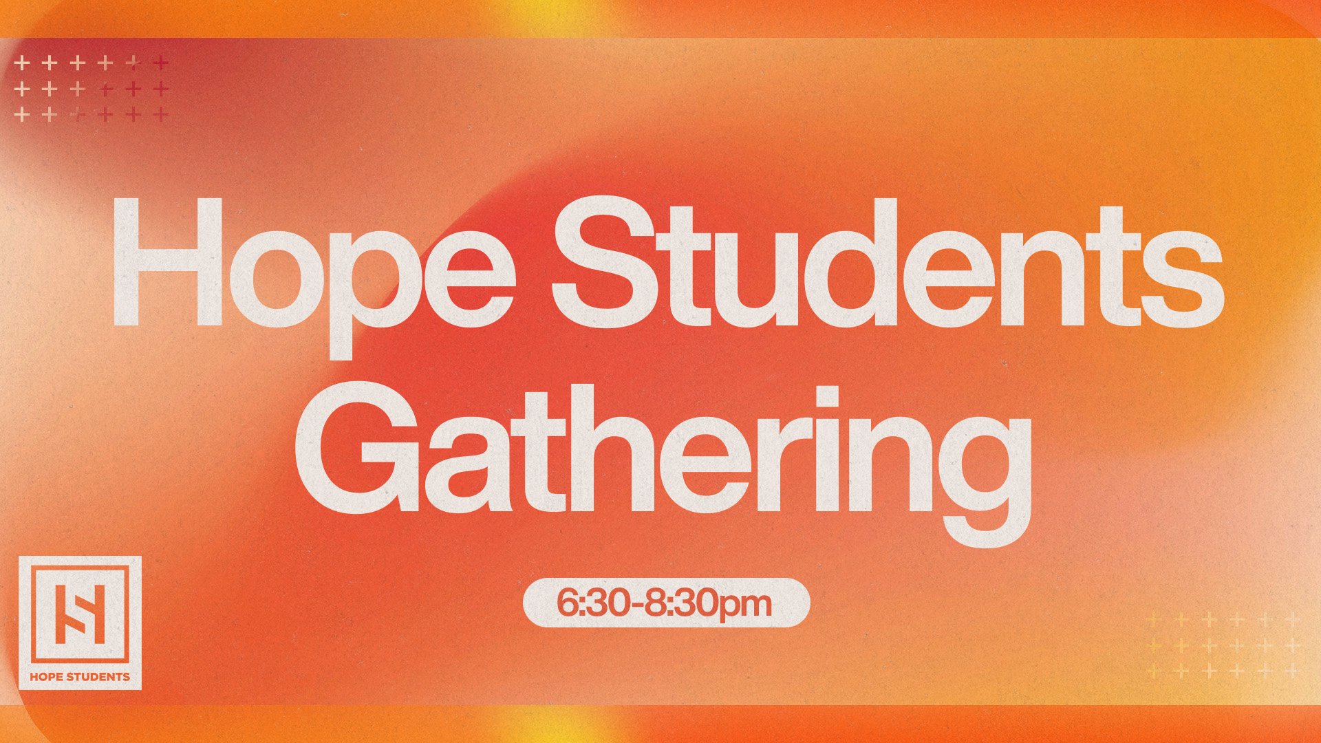Hope Students Gathering